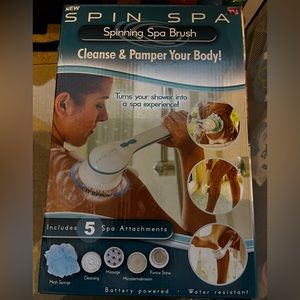 spin spa spinning spa brush
